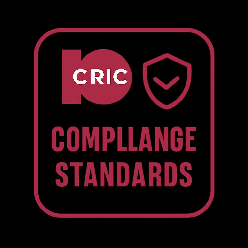 An icon symbolizing the compliance standards of 10Cric.