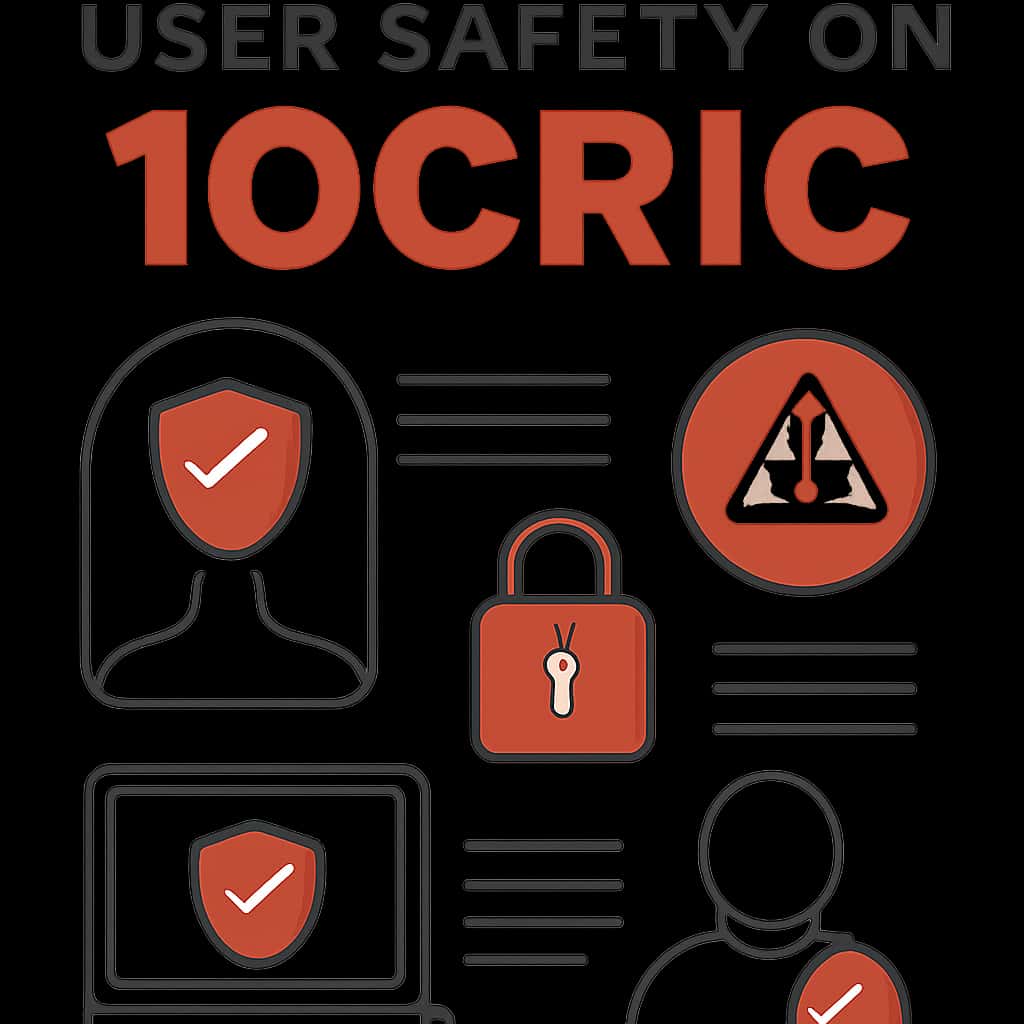 An educational diagram outlining safety features on 10Cric.